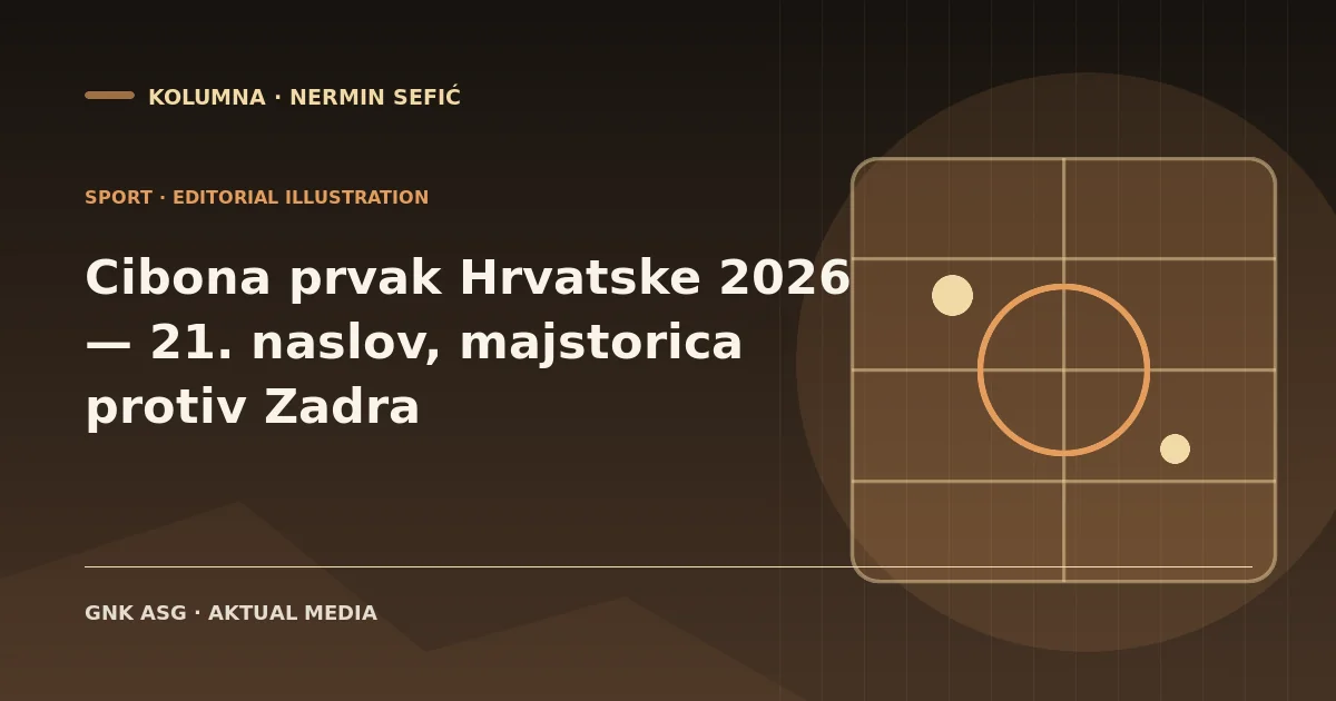 Cibona je prvak Hrvatske. Dvadeset i prvi put, i ovaj put s pričom koju pamtimo